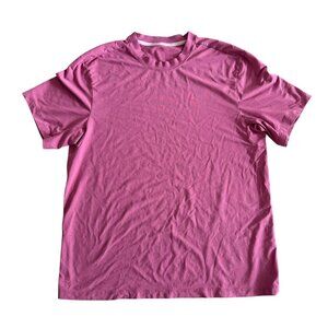LuluLemon Zeroed In Short Sleeve Tee Mauve Mens Size Large